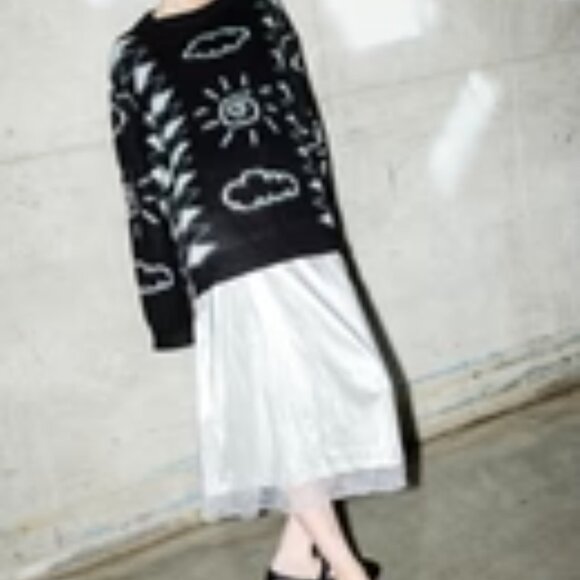 NEW WITH TAGS - The NKC Store, Clare Sweater in Black ($228 retail) - Picture 2 of 5